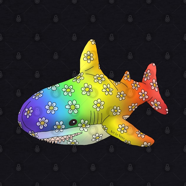 Rainbow Shark by Art by Veya